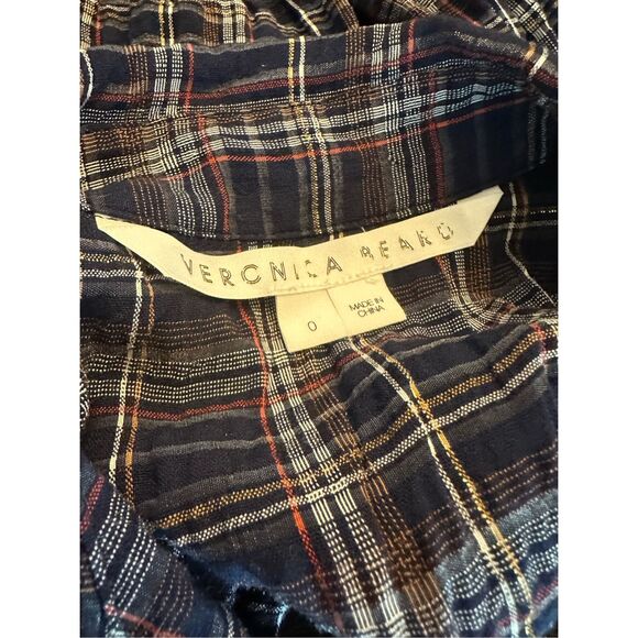 Veronica Beard Melnar Plaid Dress Size 0/XS - Picture 8 of 8